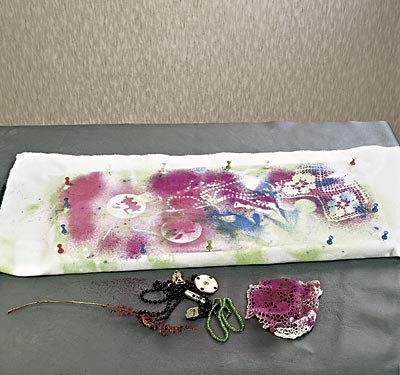 Техники росписи ткани