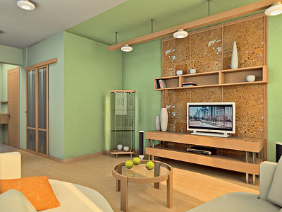 Пять дизайн-проектов квартир в панельном доме серии ИП-46С