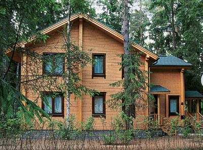 Финский дом в русском стиле