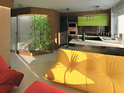 Четыре дизайн-проекта квартир в панельном доме серии И-522А