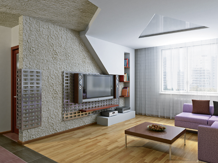 Дизайн двухкомнатной квартиры в панельном доме (68 фото)