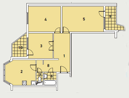 Три дизайн-проекта квартир