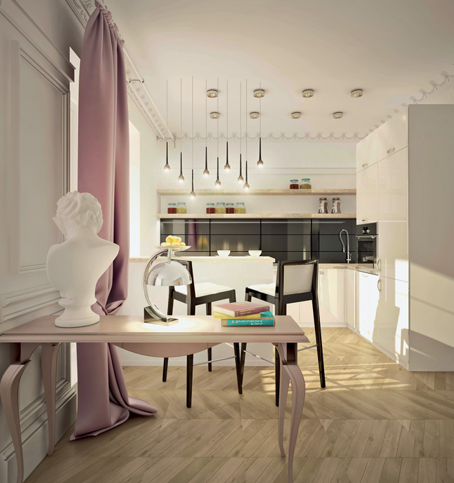 5 дизайн-проектов квартир в ЖК Царицыно 