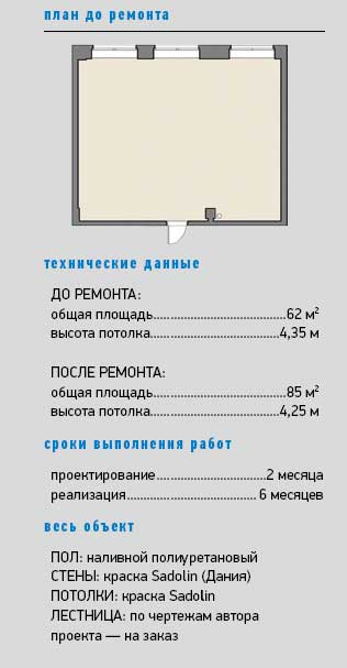 Лофт с гамаком 