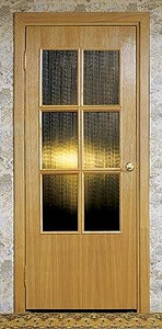 Двери новые, дубовые...