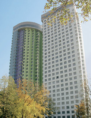 Однокомнатная квартира общей площадью 53,5м2