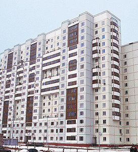 Однокомнатная квартира общей площадью 40,9м2