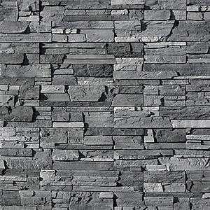 Все оттенки черного: декоративный облицовочный камень