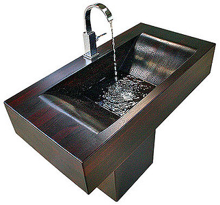 Превращения дерева: умывальник из бука