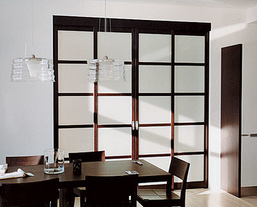 Раздвижные перегородки: типы конструкций, материалы.