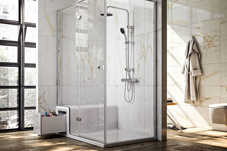 Как усилить акриловый душевой поддон: 3 возможных варианта