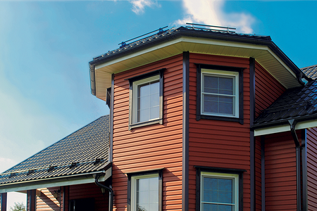 Рубашка для дома: материалы для навесного фасада