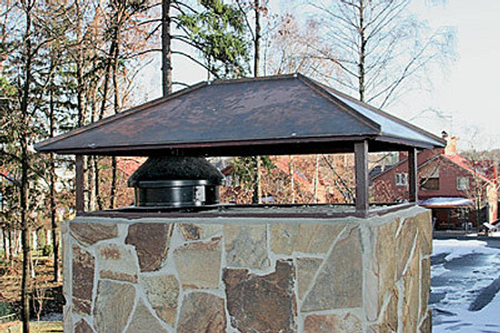 Вентиляция каминного зала (Свой дом №3 2006)