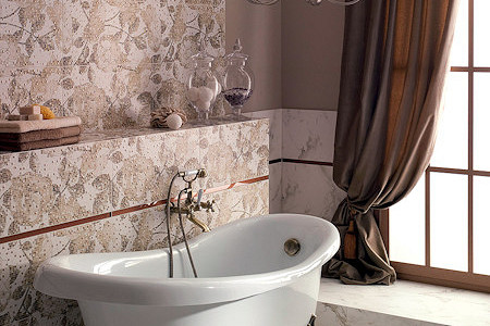 Плитка, словно мрамор