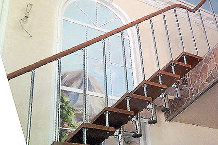 Лестницы на прочном каркасе