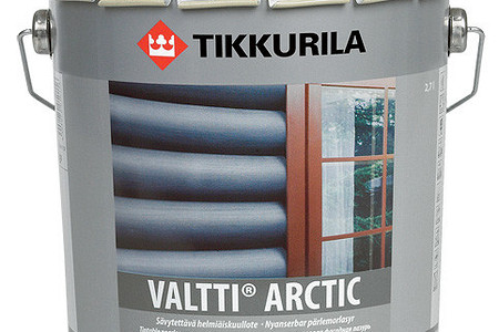 Словно инеем покрытый: перламутровая фасадная лазурь