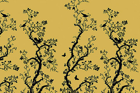 Обои и текстиль с эффектом стерео