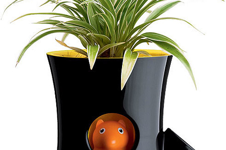 Заботливая «Белка»: горшок для цветов