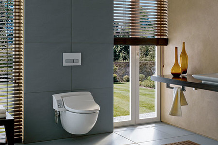 Унитаз плюс биде