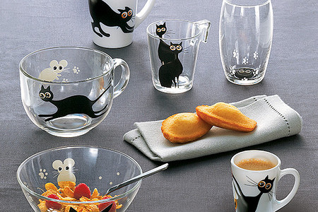 В год Кота: серия посуды для завтрака