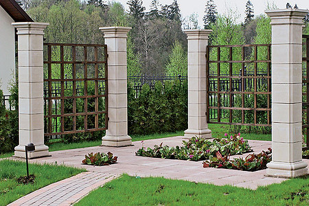 Гостиная в саду