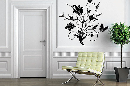 Обзор: коллекция керамогранита, наклейки на стены и не только