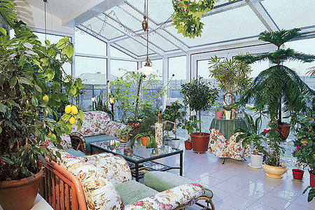 Во дворце стеклянном