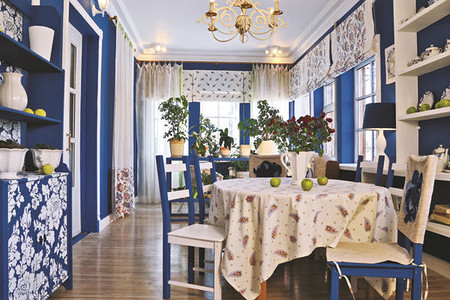 Гжельские мотивы