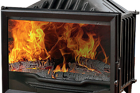 Каминная топка из чугуна