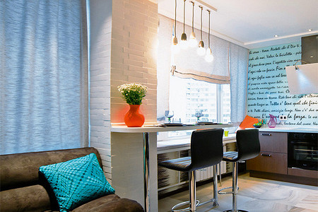 Мини-лофт в стиле фреш