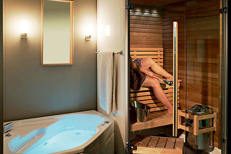 Сауна для ванной комнаты