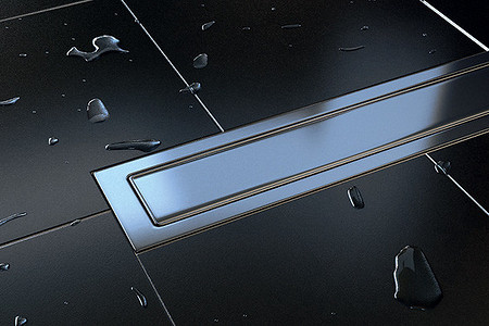 Ничего лишнего: линейный трап для душа