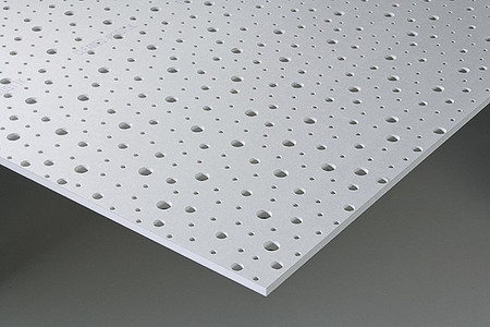 Акустические звукопоглощающие плиты с перфорацией