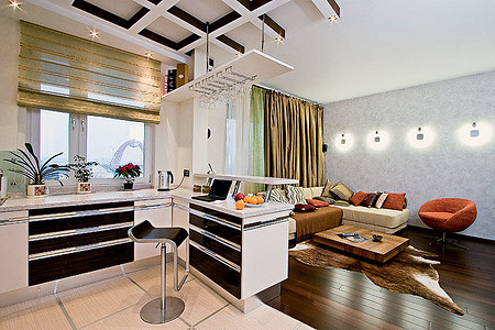 Трехкомнатная квартира, наполненная солнечным светом