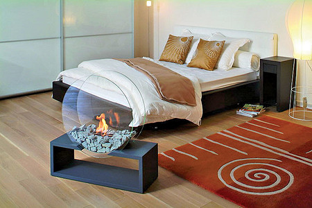 Стекло и пламень: новый биокамин