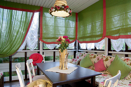 Чаепитие на веранде