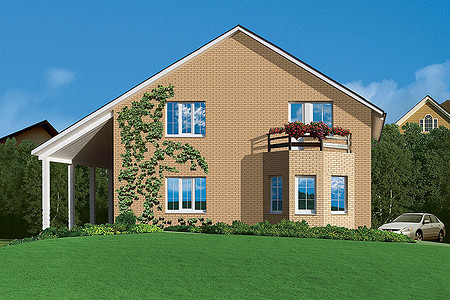 Дом из термопанелей