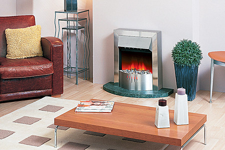 Камин в стиле хай-тек