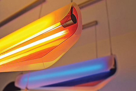 Танец света: светильник Algae