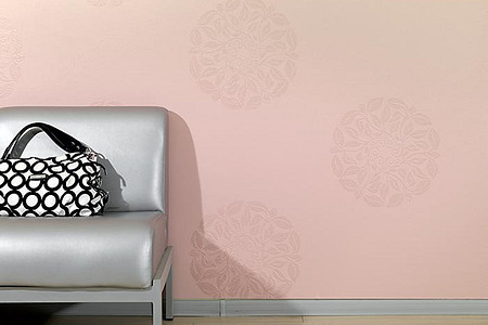 Жаккард снова в моде: стеклотканевые окрашиваемые обои