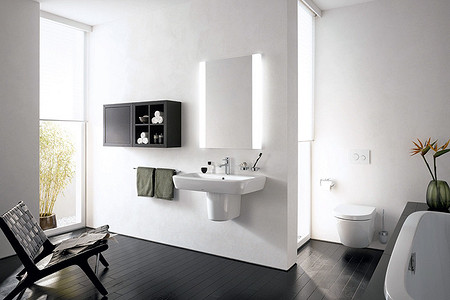 Естественная геометрия: коллекция мебели и сантехники