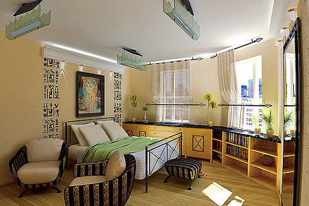 Четыре дизайн-проекта квартир в панельном доме серии П-55М