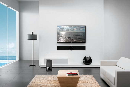 В океане звуков:  тонкая звуковая панель