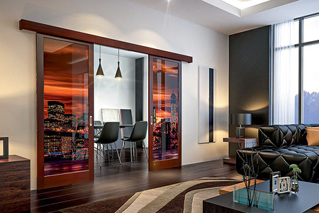 Всё о схемах открывания широких дверей