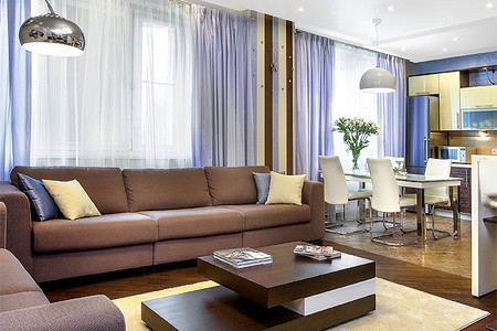 В утренней дымке