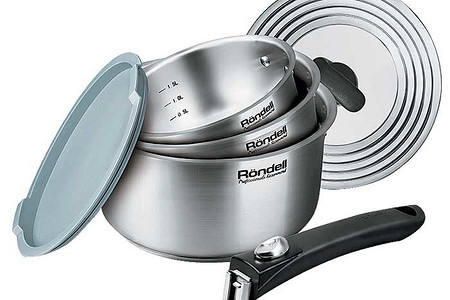 Кухонный минимализм: посуда из нержавеющей стали