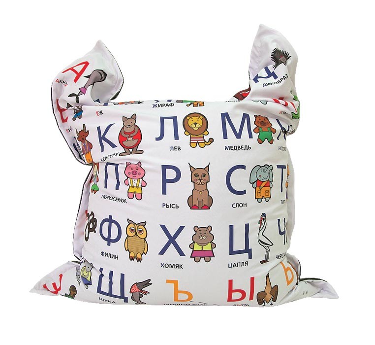 Мягкая азбука: кресло-подушка «Гаваи»