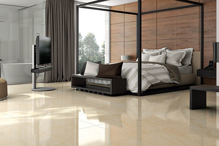 Полированный керамогранит: правила ухода