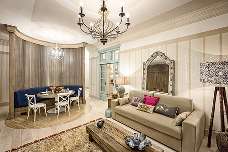 Интерьер петербургской квартиры в средиземноморском стиле