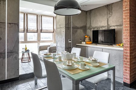 Кухня в стиле лофт: отсутствие отделки как эффектный дизайнерский ход